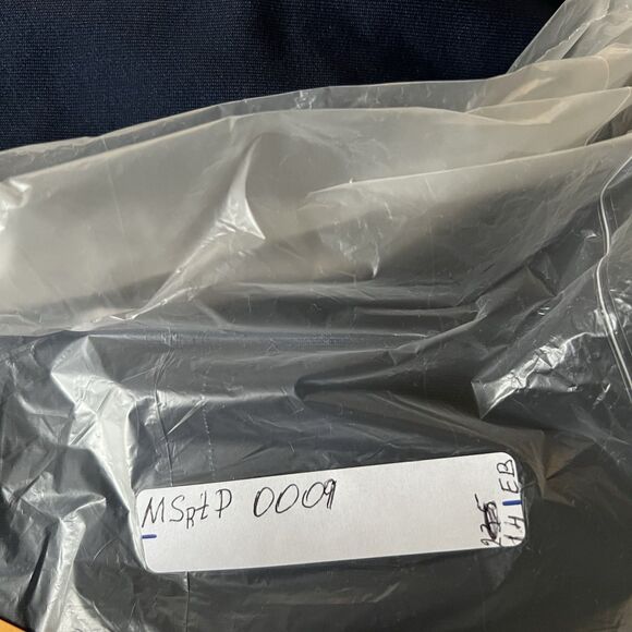 Brooks Men's Sz L Athletic Joggers Navy Blue Sport Pants Trackers 2 Packets Zip - Picture 9 of 9